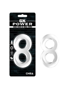 Duo Cock 8 Ball Ring-Clear 2