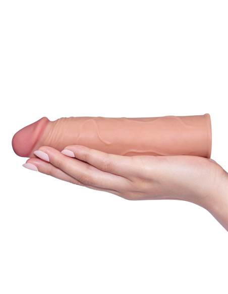 Add 1"" Pleasure X Tender Penis Sleeve Flesh