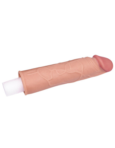 Add 1"" Pleasure X Tender Penis Sleeve Flesh