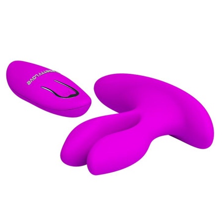 Wibrator Magic Finger dwuczęściowy z bezprzewodowym pilotem - 3