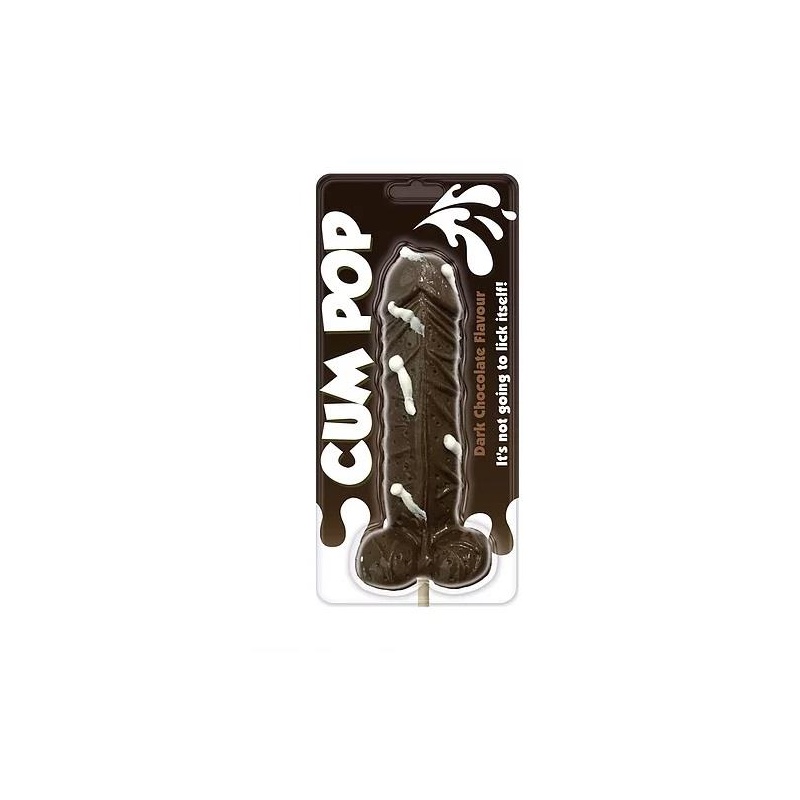 Słodycze-Dark Chocolata Flavour Cum Pop - 1