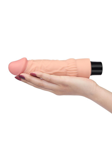 7.8"" REAL SOFTEE Vibrating Dildo