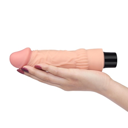 Wibrator Real Softee 19,3 cm różowy - 4