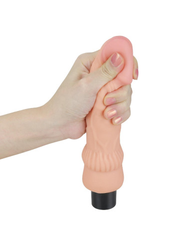 7.8"" REAL SOFTEE Vibrating Dildo