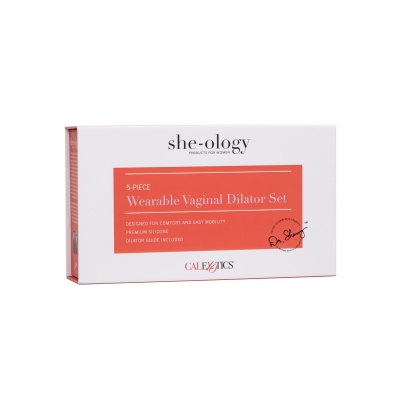 Zestaw 5 dopochwowych dilatorów Wearable Dilator Set Assortment – średnice 1,35–3,00 cm, opcjonalna wibracja - 1 2
