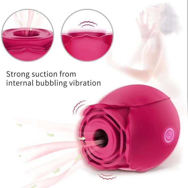 Stymulator łechtaczki 10 Function Air-Pulse USB 10 cm - 4