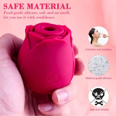 Stymulator łechtaczki 10 Function Air-Pulse USB 10 cm - 7