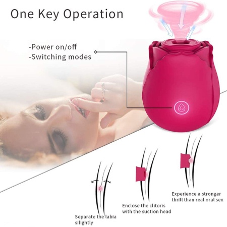 Stymulator łechtaczki 10 Function Air-Pulse USB 10 cm - 11