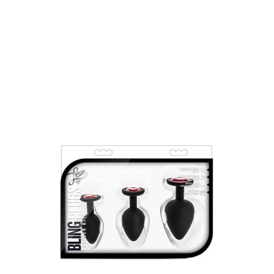 LUXE BLING PLUGS TRAINING KIT RED GEMS - 1