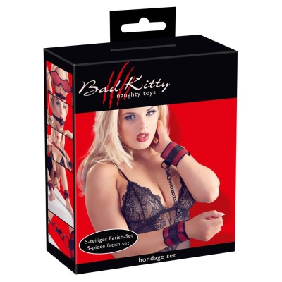 Bondage Set red/black - 1