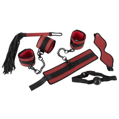 Bondage Set red/black - 1 2