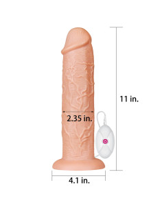 11'' Realistic Long Vibrating Dildo 2