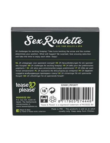 Sex Roulette Foreplay (NL-DE-EN-FR-ES-IT-PL-RU-SE-NO)