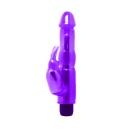 Wibrator króliczy Vaves of Pleasure Fantasy z dwustrefową stymulacją, 21 cm - 1