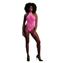 Body with Halter Neck - Neon Pink - 1