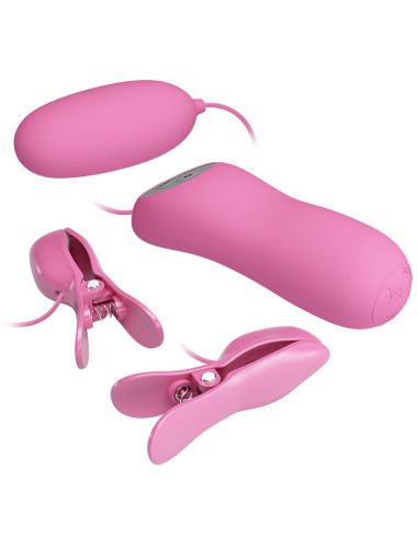PRETTY LOVE - ELECTRIC SHOCK & VIBRO-BULLETS, 7 vibration functions 3 electric shock functions