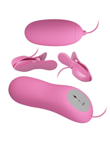 PRETTY LOVE - ELECTRIC SHOCK & VIBRO-BULLETS, 7 vibration functions 3 electric shock functions