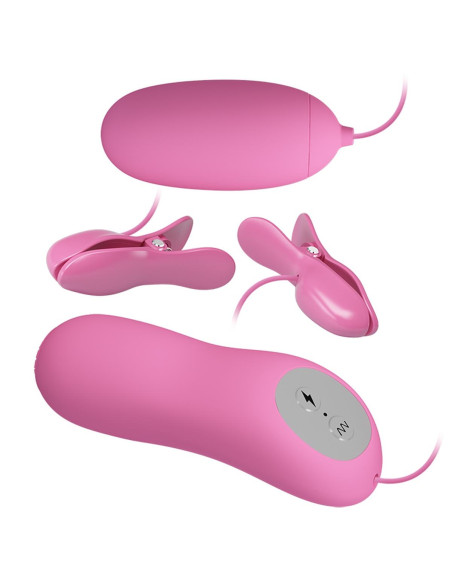 PRETTY LOVE - ELECTRIC SHOCK & VIBRO-BULLETS, 7 vibration functions 3 electric shock functions