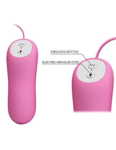 PRETTY LOVE - ELECTRIC SHOCK & VIBRO-BULLETS, 7 vibration functions 3 electric shock functions