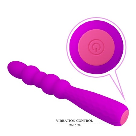 Wibrator MONROE elastyczny - 12 funkcji, 16,6 cm - 5