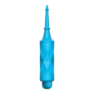 Wibrator pociskowy Circe ABS Bullet With Sleeve - 10 prędkości, silikon/ABS, długość 14,7 cm, średnica 2,5 cm - 1 2