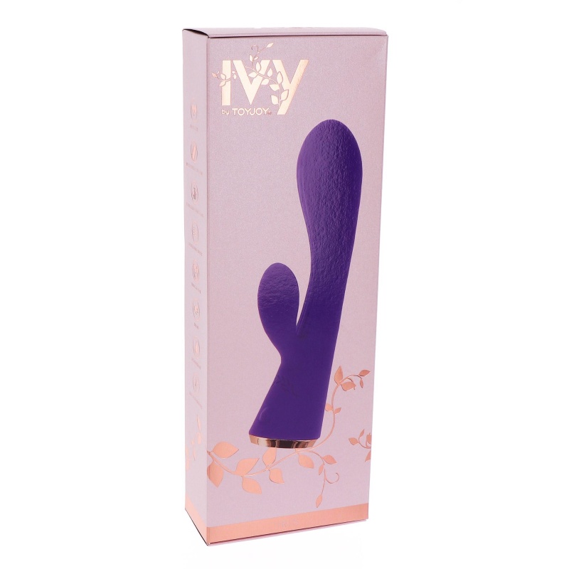 Wibrator Iris Rabbit z podwójną stymulacją, 17,5 cm - 2