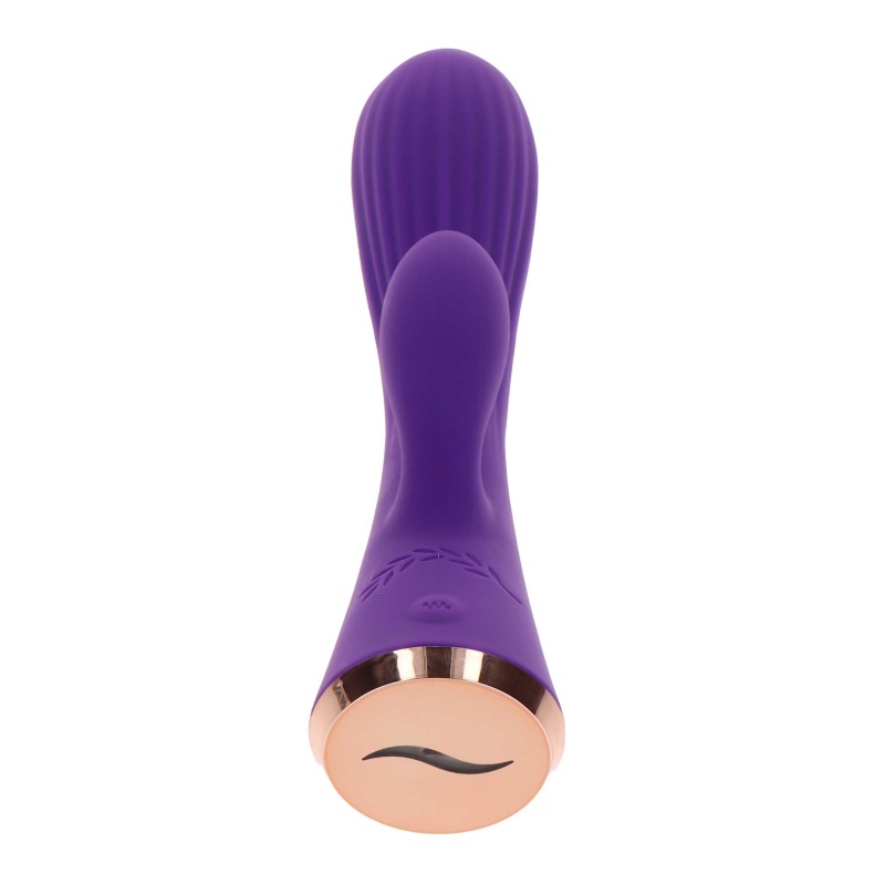Wibrator Iris Rabbit z podwójną stymulacją, 17,5 cm - 6