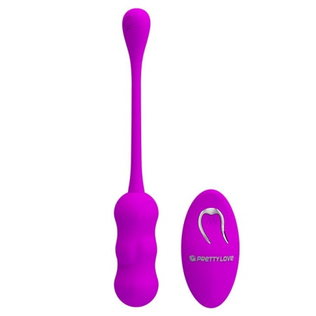 Wibrujące jajo Leshy z pilotem - 12 funkcji, 7,2 cm - 3