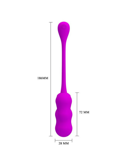 PRETTY LOVE -LESHY, 12 vibration functions Wireless remote control