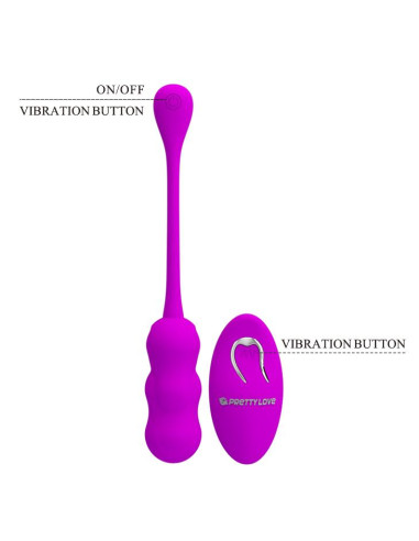 PRETTY LOVE -LESHY, 12 vibration functions Wireless remote control