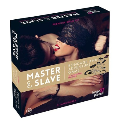 Gra erotyczna BDSM Master & Slave beżowa - 1