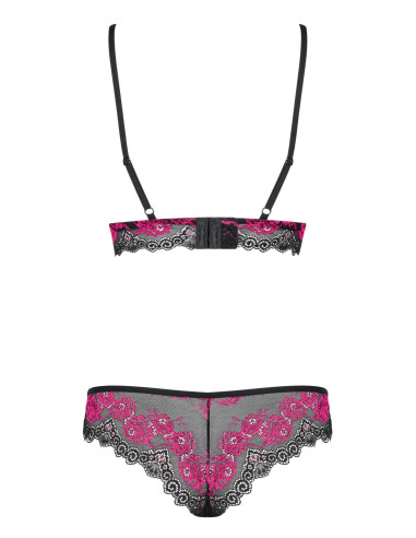 Tulia komplet 2-częściowy czarny    XS/S