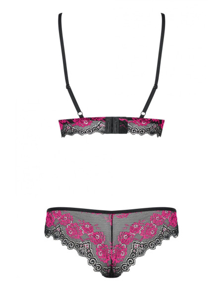 Tulia komplet 2-częściowy czarny    XS/S