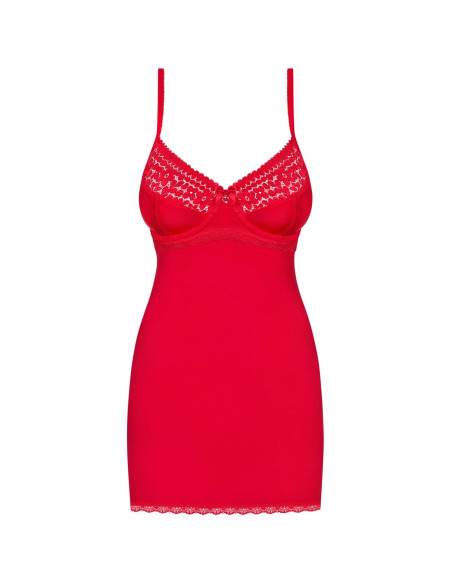 Jolierose koszulka i stringi czerwona XXL