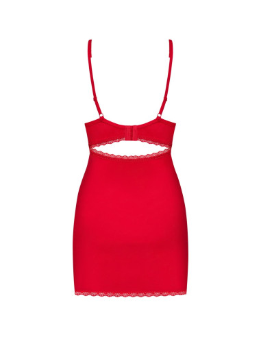 Jolierose koszulka i stringi czerwona XXL