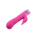 Wibrator króliczek Missile Rabbit-Pink - silikon hipoalergiczny, 10 programów wibracji, długość 23,5 cm, średnica 3,6 cm, wodood - 5