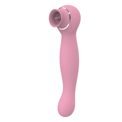 Wibrator Lauren z funkcją wibracji i ssania, 10 cm - 1