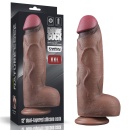 Dildo XXL Nature Cock 23 cm x 7 cm – Dwuwarstwowy silikon z przyssawką - 1