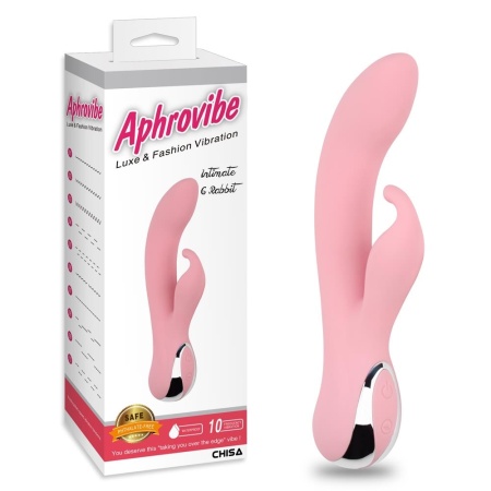 Wibrator Intimate G Rabbit — 10 funkcji wibracji, podwójna stymulacja punktu G i łechtaczki, 18 cm, IPX7 - 1