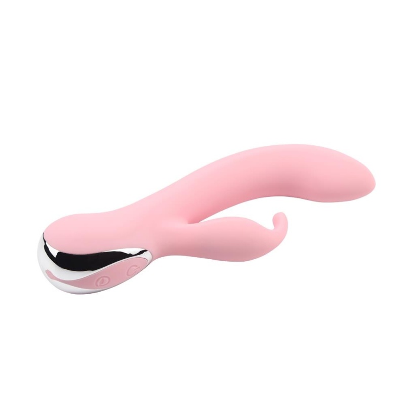Wibrator Intimate G Rabbit — 10 funkcji wibracji, podwójna stymulacja punktu G i łechtaczki, 18 cm, IPX7 - 5