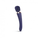 Stymulator różdżkowy BRUSH CRUSH MIDNIGHT INDIGO - teksturowana głowica, 20 trybów wibracji, 8 intensywności, długość 25,4 cm - 2