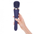 Stymulator różdżkowy BRUSH CRUSH MIDNIGHT INDIGO - teksturowana głowica, 20 trybów wibracji, 8 intensywności, długość 25,4 cm - 4