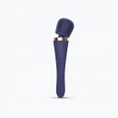 Stymulator różdżkowy BRUSH CRUSH MIDNIGHT INDIGO - teksturowana głowica, 20 trybów wibracji, 8 intensywności, długość 25,4 cm - 5