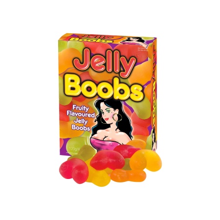 Żelki Jelly Boobs w kształcie biustu 15 x 10 x 4 cm - 1