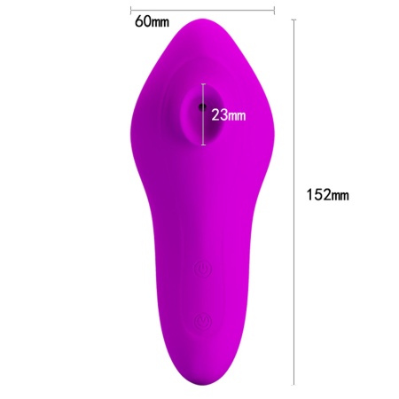 Stymulator łechtaczki Magic Fish – stymulacja ssąca, 12 funkcji, 10,5 cm - 6