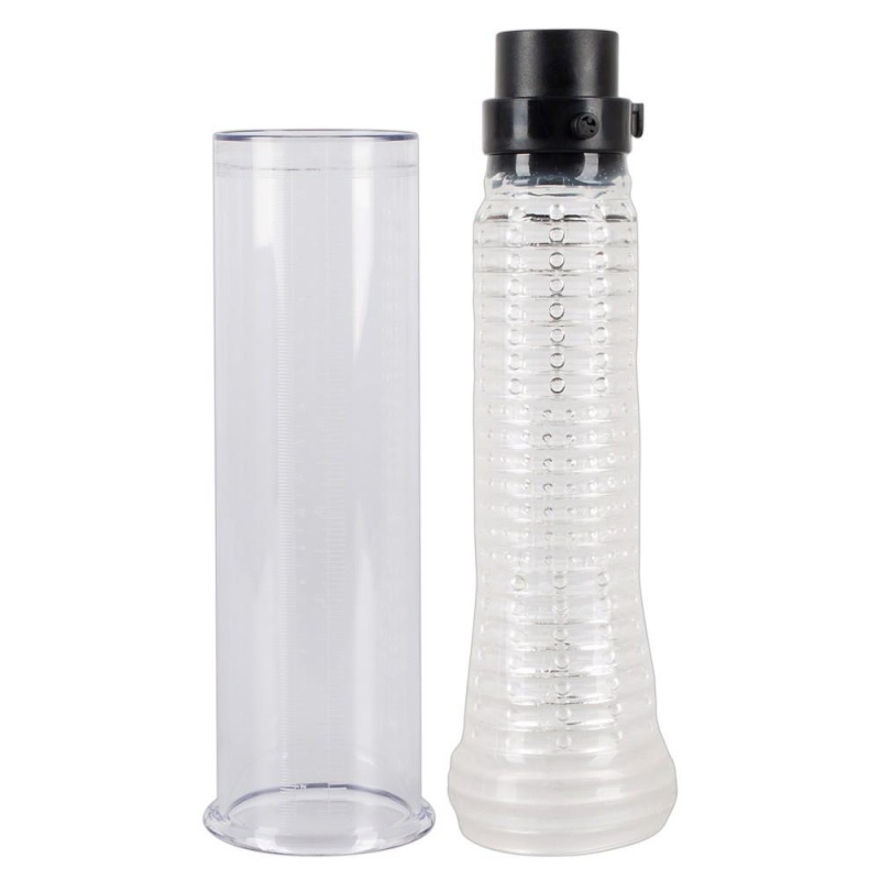 Pompka do penisa i masturbator Vibrating Multi Pump & Masturb — dwukierunkowa regulacja przepływu powietrza, cylinder 17,2 cm - 8