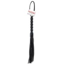 Bicz Cat-o-Nine Tails FFS z 9 miękkimi pasmami poliuretanu i koralikową rączką 22 cm - 1