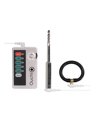 E-stim Urethral Sounding Set - Small - Silver