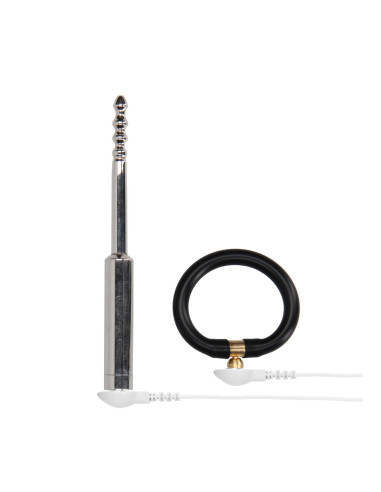 E-stim Urethral Sounding Set - Small - Silver