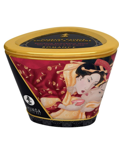 Massage Candle Strawberry Sparkling Wine